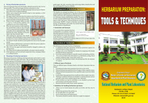 Herbarium Preparation: Tools & Techniques Guide