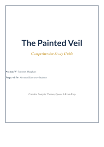 The Painted Veil Study Guide