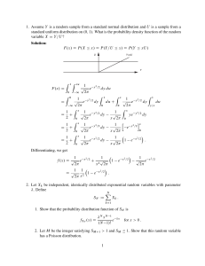 Probability Problems and Solutions