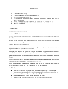 Pr&oacute;tesis Total: Gu&iacute;a Diagn&oacute;stica y T&eacute;cnica
