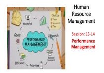 Performance Management System In H Rmp Performance Management in HRM - Session 13-14