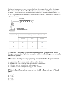 Science Worksheet: Biology & Chemistry Questions