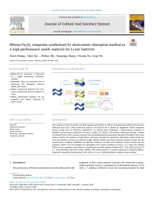 MXene/Fe2O3 Composite for Li-ion Battery Anodes