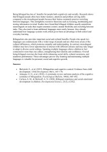 Benefits of Bilingualism: Cognitive & Social Advantages