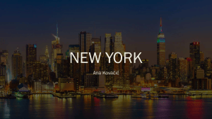 New York City Presentation