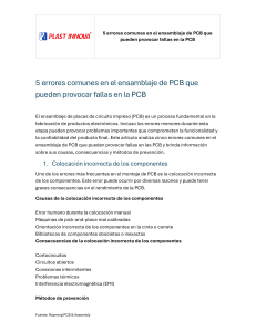 5 errores comunes en ensamblaje de PCB y c&oacute;mo evitar fallas