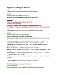 3 Types of Psychological Research Methods