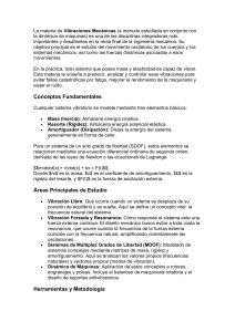 Vibraciones Mec&aacute;nicas: Conceptos y Aplicaciones