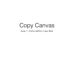 Copy Canvas: Como Definir Seu Bob (Aula 1)