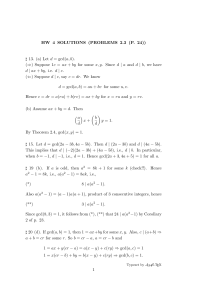 2.3 Solutions
