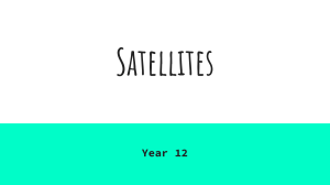 Satellites - Year 12 Physics Course Material