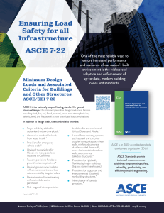 ASCE 7-22: Minimum Design Loads Standard for Infrastructure Safety