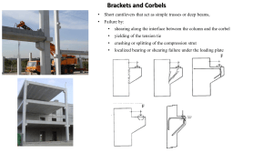 Brackets and Corbels: Structural Design & Failure Modes