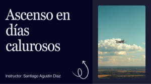 Ascenso en d&iacute;as calurosos: Rendimiento a&eacute;reo en clima c&aacute;lido