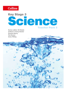 Key Stage 3 Science Teacher Pack 2 - Collins