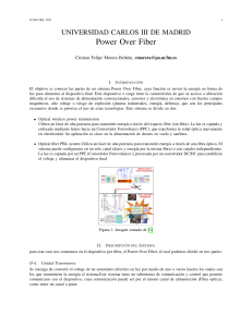 Power Over Fiber: Visi&oacute;n General de la Tecnolog&iacute;a
