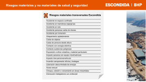 Riesgos de salud y seguridad Escondida BHP