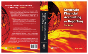 Corporate Financial Accounting and Reporting Textbook