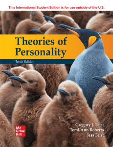 Theories of Personality 10th Edition Textbook
