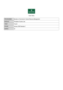 Labour Law Case Study: Zandi & Mlungisi Scenarios
