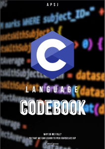 C Language Codebook: A Comprehensive Guide to C Programming