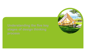 Understanding the Five Key Stages of Design Thinking Process