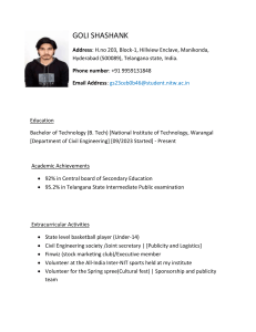 Goli Shashank Civil Engineering Resume