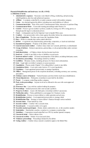 Financial Rehabilitation and Insolvency Act (R.A 10142)