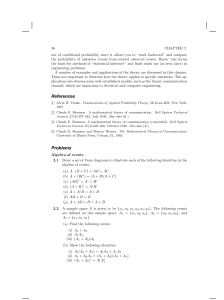 Chapter 2: Conditional Probability & Bayes' Rule in Engineering