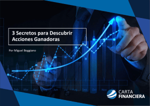 3 Secretos para Encontrar Acciones Ganadoras