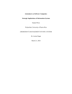 Automakers as Software Companies: Strategic Implications