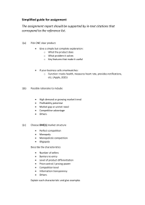 Simplified Assignment Guide: Business & Economics Analysis