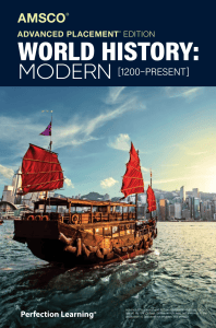 Perfection Learning - AMSCO AP World History  Modern-Perfection Learning (2019)