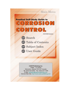 (ORI) CASTI-Full Practical Self Study Guide - Corrosion Control
