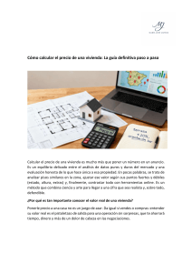 C&oacute;mo calcular el precio de una vivienda: Gu&iacute;a paso a paso