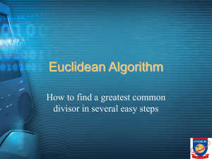 Euclidean Algorithm: Find GCD in Easy Steps