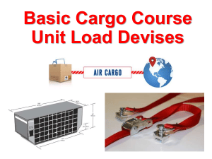 Basic Cargo Course: Unit Load Devices (ULDs)