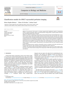 Classification Models for SPECT Myocardial Perfusion Imaging