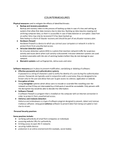 Countermeasures: ICT Security & Job Skills