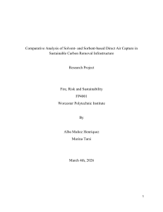 Comparative Analysis of Solvent and Sorbent DAC in Carbon Removal