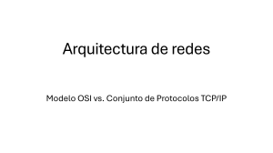 Arquitectura de redes: Modelo OSI vs TCP/IP