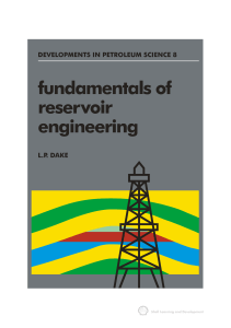 Fundamentals of Reservoir Engineering Textbook