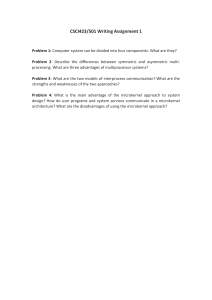 Computer Science Writing Assignment 1