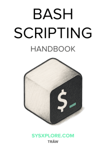 Bash Scripting Handbook: Learn Bash Commands & Scripts