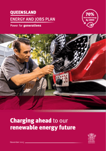 Queensland Renewable Energy Plan: 70% by 2032 EV Transition
