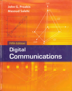 Digital Communications 5th Edition Textbook by Proakis & Salehi