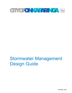 City of Onkaparinga Stormwater Management Design Guide 2019