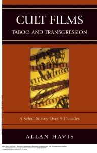 Cult Films: Taboo and Transgression - Academic Analysis