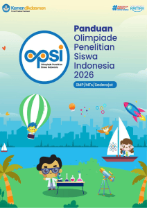 Panduan OPSI 2026: Olimpiade Penelitian Siswa Indonesia SMP/MTs