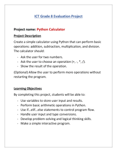 Python Basics: Variables, Data Types, and Control Structures